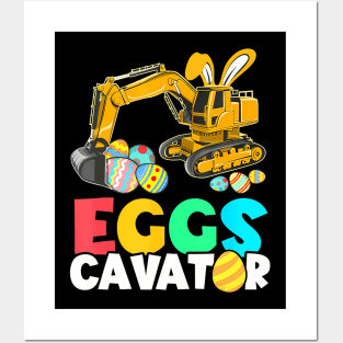 Eggs Cavator Easter Hunting Egg Kids Posters and Art